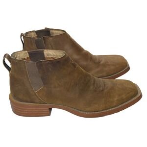 Twisted X‎ Mens Brown Leather T4" Tech X™ Chelsea Western Boot 10.5